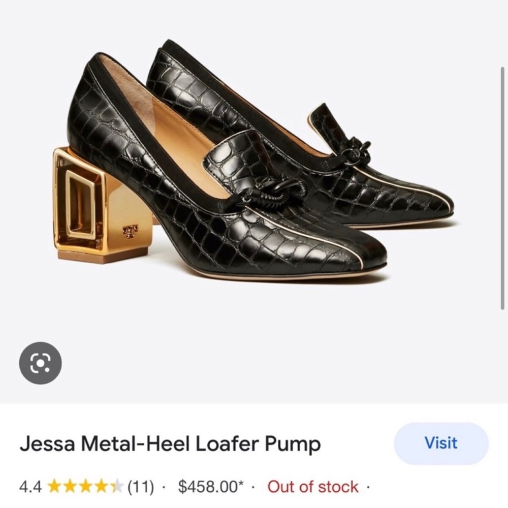 Tory Burch loafer heels